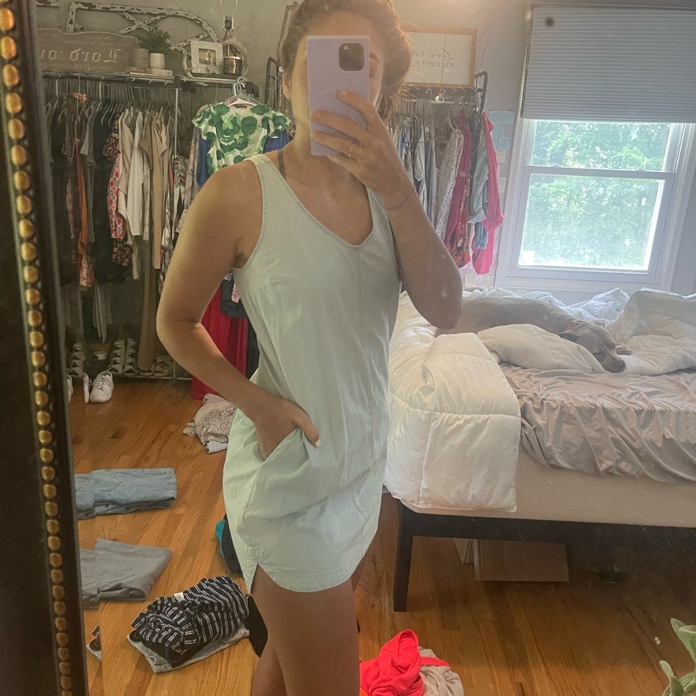 Denim dress